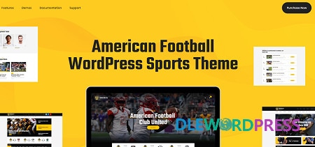 Gridiron | American Football & NFL Superbowl Team WordPress Theme v1.0.5