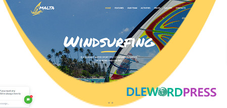 Malta - Windsurfing, Kitesurfing & Wakesurfing Center WordPress Theme v1.1.6 2 Malta