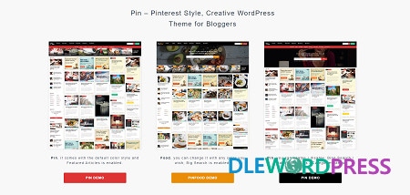 Pin – Pinterest Style / Personal Masonry Blog / Front-end Submission v6.1