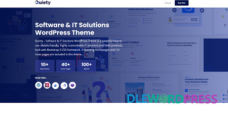 Quiety – Software & IT Solutions WordPress Theme v4.4.0
