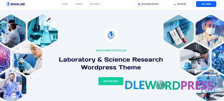 Bioxlab – Laboratory & Science Research WordPress Theme v1.0.4