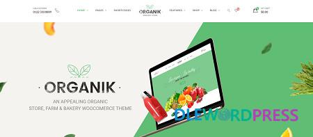 Organik – Organic Food Store WordPress Theme v3.1.5