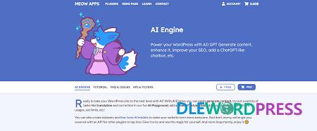 AI Engine Pro v1.6.83 – ChatGPT Chatbot, GPT Content Generator, Custom Playground & Features