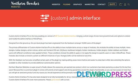 Custom Admin Interface Pro 1.48