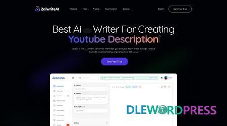 ZaiwriteAI v1.5 – Ai Content Writer & Copyright Generator tool With SAAS – nulled