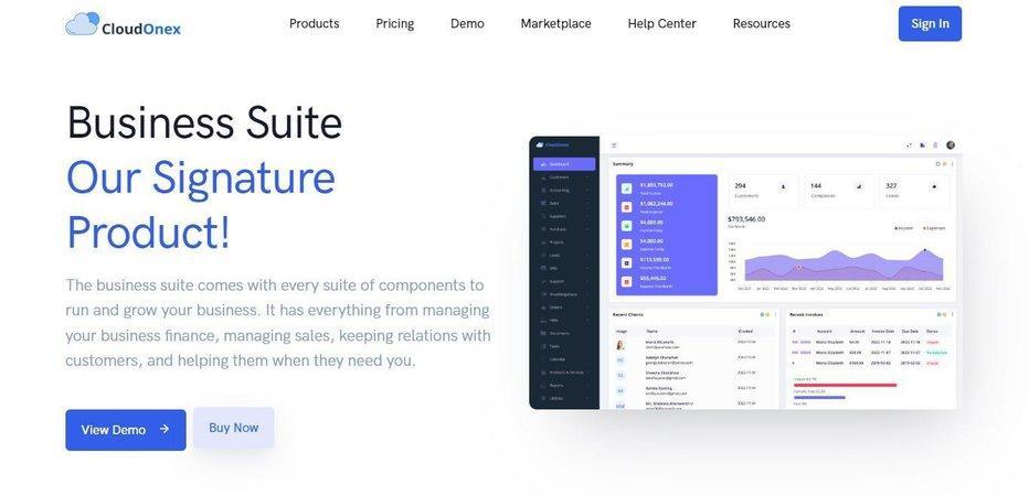 CloudOnex Business Suite System